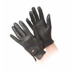 Shires Childrens Aubrion Leather Riding Gloves