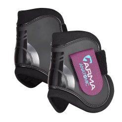 Shires ARMA Fetlock Boots -Equestrian Sales Store 1891 plum