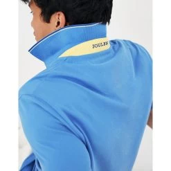 Joules Mens Woody Classic Fit Polo Shirt 8 Joules Mens Woody Classic Fit Polo Shirt -Equestrian Sales Store 216477 blue b model2
