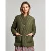 Joules Womens Hambleton Showerproof Quilted Jacket -Equestrian Sales Store 221033 khaki a model1