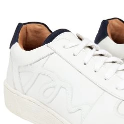 Joules Womens Tori Leather Trainers 12 Joules Womens Tori Leather Trainers -Equestrian Sales Store 221423 whtnavy e