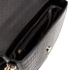 Joules Clara Half Moon PU Bag -Equestrian Sales Store 222396 black h clp