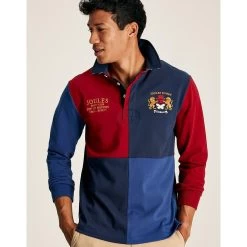 Joules Mens Harlequin Rugby Shirt