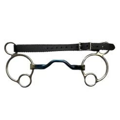 Bombers Bits BBHT2.5 Portuguese 2.5 Ring Happy Tongue Bit