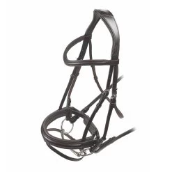 Shires Velociti RAPIDA Dressage Bridle With Flash -Equestrian Sales Store 5073 havana 1