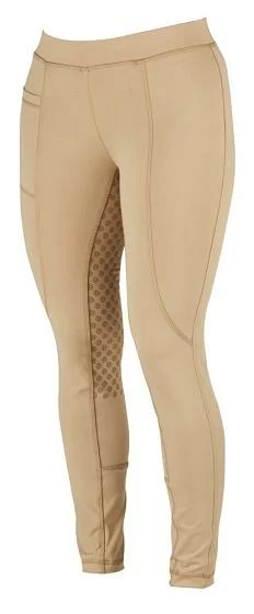 Dublin Childrens Performance Cool-It Gel Riding Tights Beige