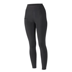 Shires Womens Aubrion Hudson Riding Tights -Equestrian Sales Store 8112 black 1