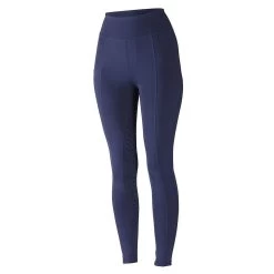 Shires Womens Aubrion Hudson Riding Tights -Equestrian Sales Store 8112 navy 1