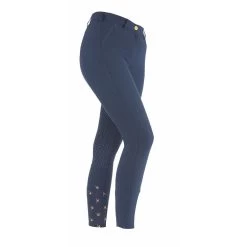 Shires Ladies Aubrion Chapman Breeches -Equestrian Sales Store 8141 navy