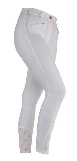 Shires Ladies Aubrion Thompson Breeches -Equestrian Sales Store 8142m white 1