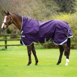 Horseware Rambo Wug 0g Lite Turnout Rug Dark Purple/Silver