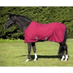 Horseware Rambo Techni Waffle Cooler Rug Burgundy