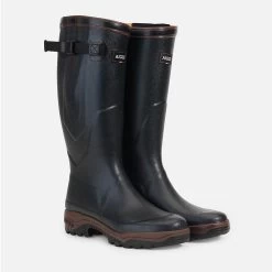 Aigle Parcours 2 Vario Adjustable Anti-Fatigue Wellington Boots Bronze