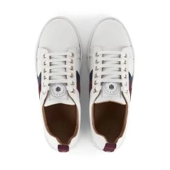 Fairfax & Favor Womens Alexandra Leather Trainers Stockist Exclusive Plum/Ink 12 Fairfax & Favor Womens Alexandra Leather Trainers Stockist Exclusive Plum/Ink -Equestrian Sales Store alexandra plumink top double