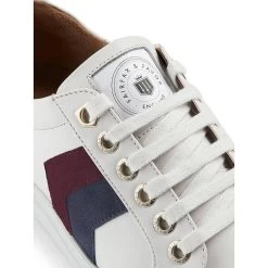 Fairfax & Favor Womens Alexandra Leather Trainers Stockist Exclusive Plum/Ink 15 Fairfax & Favor Womens Alexandra Leather Trainers Stockist Exclusive Plum/Ink -Equestrian Sales Store alexandra plumink topangle close