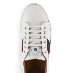 Fairfax & Favor Womens Alexandra Leather Trainers Stockist Exclusive Plum/Ink 13 Fairfax & Favor Womens Alexandra Leather Trainers Stockist Exclusive Plum/Ink -Equestrian Sales Store alexandra plumink topsingle close