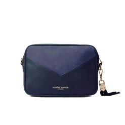 Fairfax & Favor Finsbury Crossbody Bag Premium Stockist Exclusive Ink -Equestrian Sales Store back