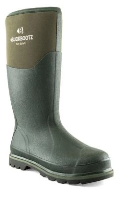 Buckler BuckBootz Non Safety Wellington Boot Olive BBZ5020