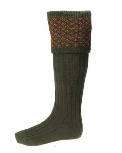 House Of Cheviot Boughton Spruce Socks