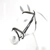 Equipe Emporio Clinchered Flash Bridle -Equestrian Sales Store bre07 black