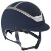KASK Dogma Chrome Light Riding Helmet Navy/Silver -Equestrian Sales Store dogma chrome light navy silver