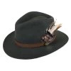 Hicks & Brown Ladies Suffolk Fedora Hat Olive Green Gamebird Feather 2 Hicks & Brown Ladies Suffolk Fedora Hat Olive Green Gamebird Feather -Equestrian Sales Store dsc6239 preview min