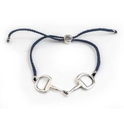 Hiho Silver Sterling Silver Snaffle Friendship Bracelet -Equestrian Sales Store exclusive sterling silver snaffle friendship bracelet equestrian jewellery 2