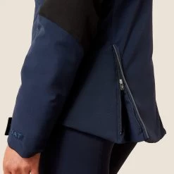 Ariat Womens Valour H20 Waterproof Jacket -Equestrian Sales Store f23 wms engl 10046093 detail02 warm