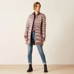 Ariat Womens Ideal Down Coat -Equestrian Sales Store f23 wms engl 10046758 full warm