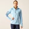 Ariat Womens Tek Team 1/2 Zip Sweatshirt