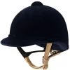 Charles Owen Hampton Velvet Riding Hat -Equestrian Sales Store hampton navy