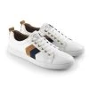 Fairfax & Favor Ladies Alexandra Leather Trainers -Equestrian Sales Store henley tan side pair 1 5