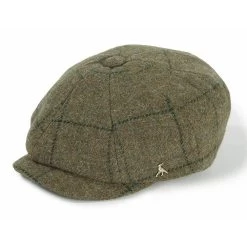 Hicks & Brown Felsham Tweed Baker Boy Cap
