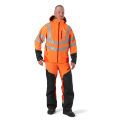 Husqvarna Hi-Viz Rain Vent Technical Jacket -Equestrian Sales Store husqvarna hi viz rain vent technical jacket 4