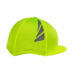 Hy Equestrian HyVIZ Reflector Hat Cover Yellow