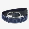 LeMieux Elasticated Belt -Equestrian Sales Store it03018 product elasticatedbelt navy 1