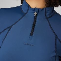 LeMieux Womens Base Layer Atlantic -Equestrian Sales Store it03317 studio baselayer atlantic 2