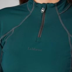 LeMieux Womens Base Layer Spruce -Equestrian Sales Store it03318 studio baselayer spruce 3