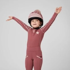 LeMieux Mini Base Layer Orchid -Equestrian Sales Store it03338 studio minibaselayer orchid 1