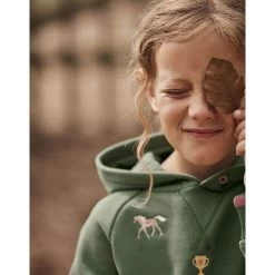 Joules Kids Lucas Embroidered Hooded Sweatshirt -Equestrian Sales Store joules kids lucas embroidered hooded sweatshirt 1