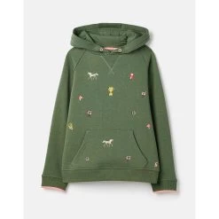 Joules Kids Lucas Embroidered Hooded Sweatshirt