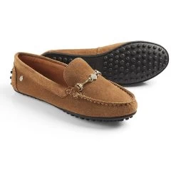 Fairfax & Favor Ladies Trinity Suede Loafer -Equestrian Sales Store kh93 f f ss21 trinity 2