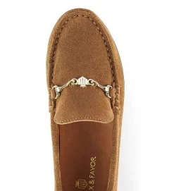 Fairfax & Favor Ladies Trinity Suede Loafer -Equestrian Sales Store kh93 f f ss21 trinity 5