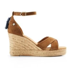 Fairfax & Favor Womens Valencia Wedge Sandal -Equestrian Sales Store kh93 f f ss21 valencia 2