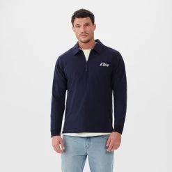 RM Williams Mens Beaufort Rugby Shirt -Equestrian Sales Store kr200jeq801 beaufort rugby 2