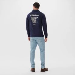 RM Williams Mens Beaufort Rugby Shirt -Equestrian Sales Store kr200jeq801 beaufort rugby 4