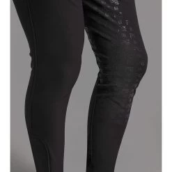 Premier Equine Mens Levanzo Full Seat Gel Breeches -Equestrian Sales Store levanzo breeches black 5
