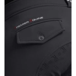 Premier Equine Mens Levanzo Full Seat Gel Breeches -Equestrian Sales Store levanzo breeches grey 3