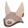 LeMieux Loire Satin Fly Hood -Equestrian Sales Store lm flyhood rosetruffle1 hr