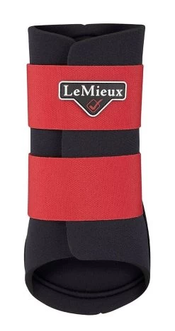 LeMieux Grafter Brushing Boots -Equestrian Sales Store lm grafter boots chillired1 hr